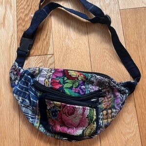 Colorful Floral Fanny Pack